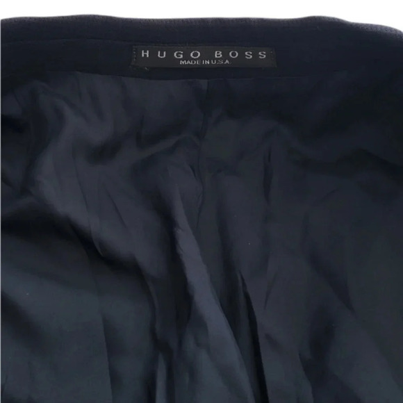Hugo Boss Navy 100% Wool Blazer 42R - Picture 4 of 4